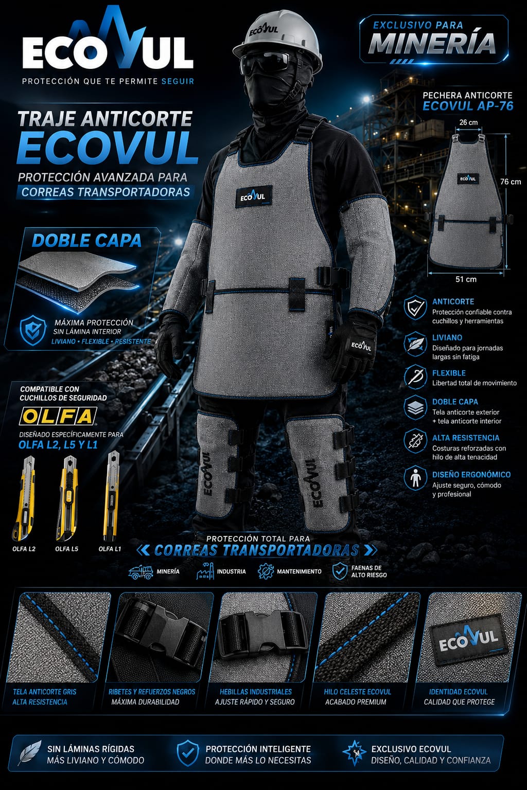 TRAJE ANTICORTE ECOVUL®